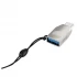 Переходник Hoco UA9 USB OTG to Type-C – Стальной. Фото 2 из 8