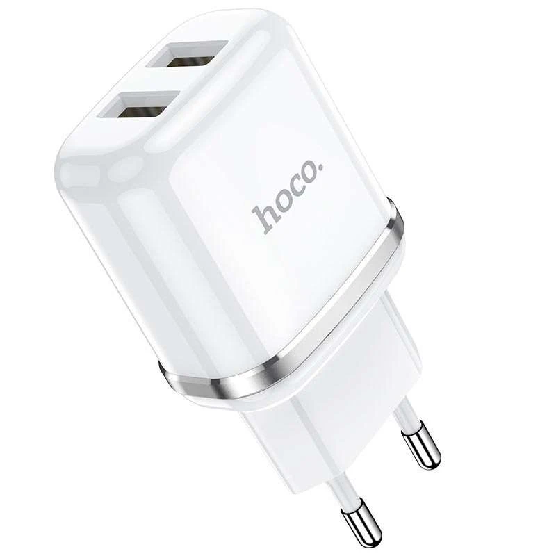 

МЗП Hoco N4 (2USB/2.4A) (Білий)
