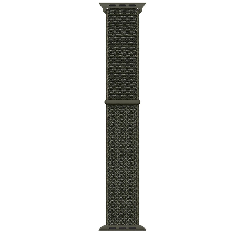 

Ремінець Nylon для Apple watch 38mm/40mm (Зелений / Cargo Khaki)