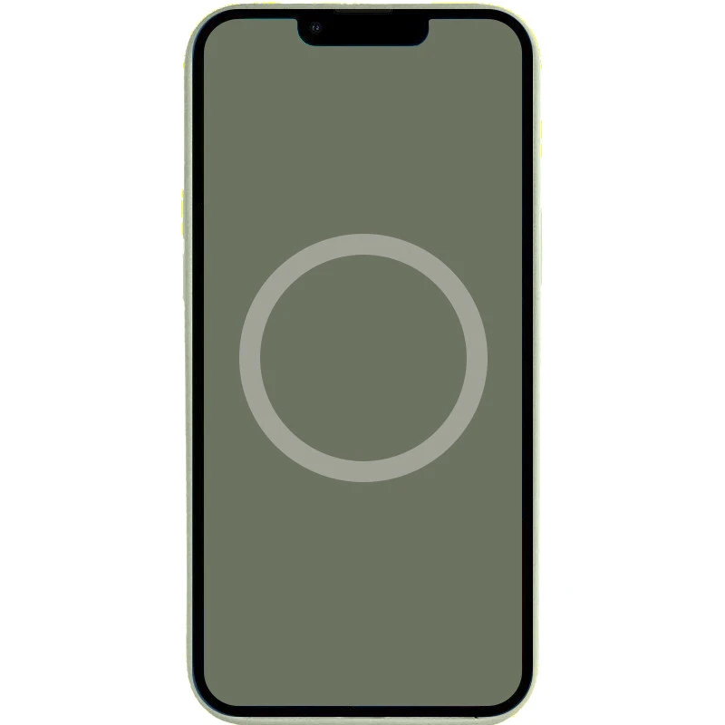 Чохол Silicone case (AAA) with Magsafe and Animation для Apple iPhone 14 Pro (6.1") – Зелений / Olive. Фото 3 з 3