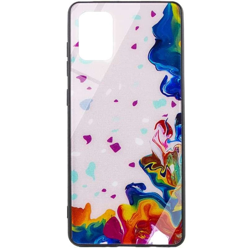 

Скляний чохол Diversity на Samsung Galaxy A31 (Stains multicolored)