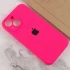 Чехол Silicone Case с защитой камеры для Apple iPhone 14 (6.1") – Розовый / Barbie pink. Фото 4 из 4