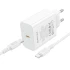 МЗП Borofone BA109A Star PD40W (1USB-C) + кабель Type-C to Type-C – White. Фото 3 з 7