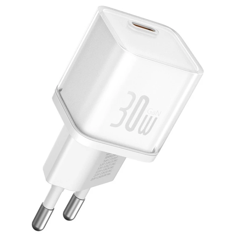 

МЗП Baseus GaN5S OS 1C 30W (P10162504) (Moon White)