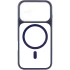 Чохол TPU GETMAN Moon Clear with MagSafe для Apple iPhone 16 – Blue. Фото 3 з 6