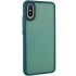 Чехол TPU+PC Lyon Frosted на Oppo A60 – Green. Фото 1 из 6