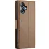 Шкіряний чохол-книжка CaseMe Nappa leather для Xiaomi Redmi Note 15 Pro 4G – Brown. Фото 5 з 10