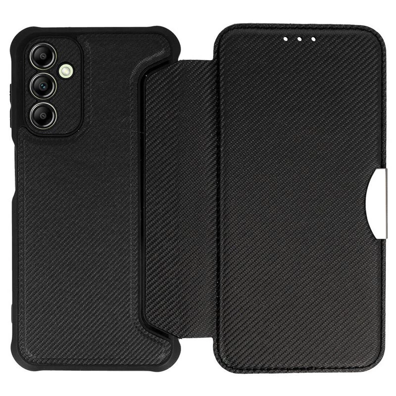 Чохол книжка GETMAN з підставкою на Samsung Galaxy A35 – Black. Фото 4 з 9