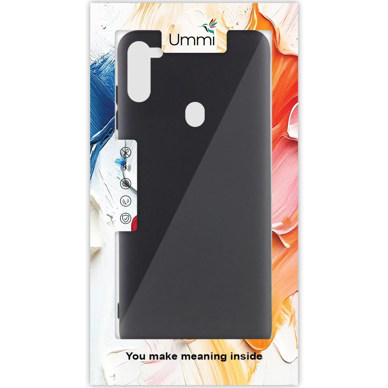 Чохол Silicone Cover Ummi Lakshmi (AA) для Samsung Galaxy A11 – Чорний / Black. Фото 2 з 2