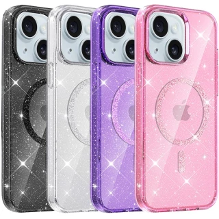 Чохол з блискітками та MagFit на Apple iPhone 13 (6.1") фото 1 Чохол з блискітками та MagFit на Apple iPhone 13 (6.1") фото 1 з 1
