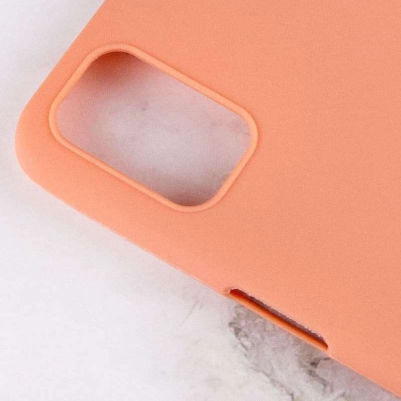 Кольоровий силіконовий чохол на Oppo A57s – Rose Gold. Фото 4 з 4