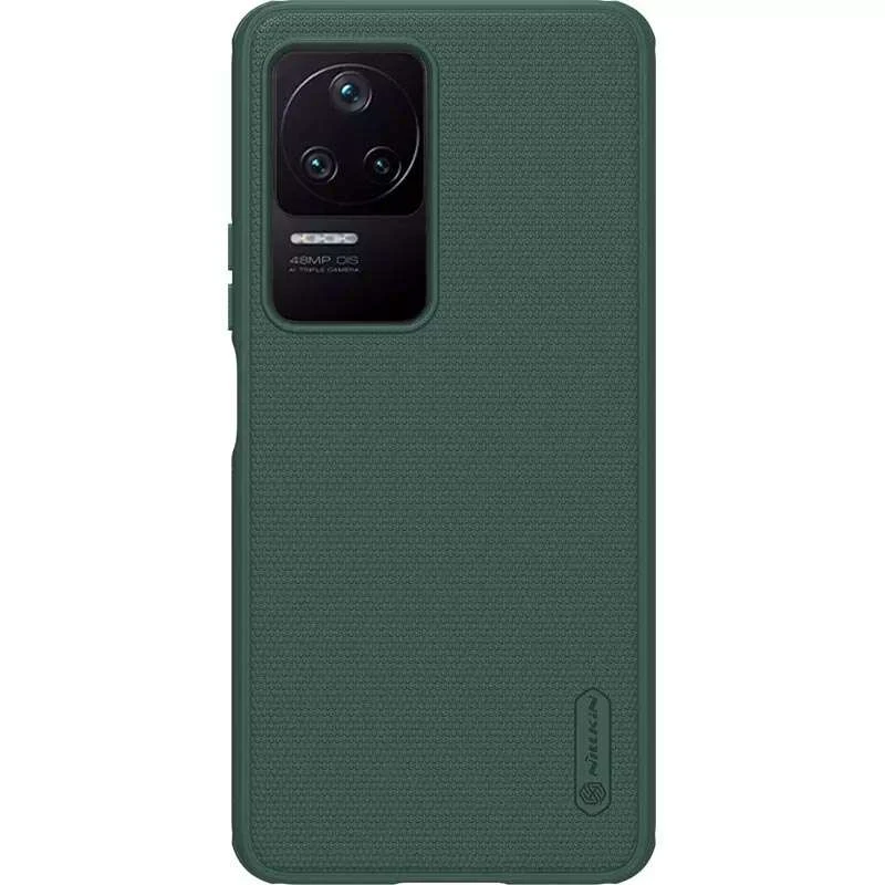 

Пластиковая накладка Nillkin Pro для Xiaomi Redmi K40S / Poco F4 5G (Зеленый / Deep Green), Зелений / deep green