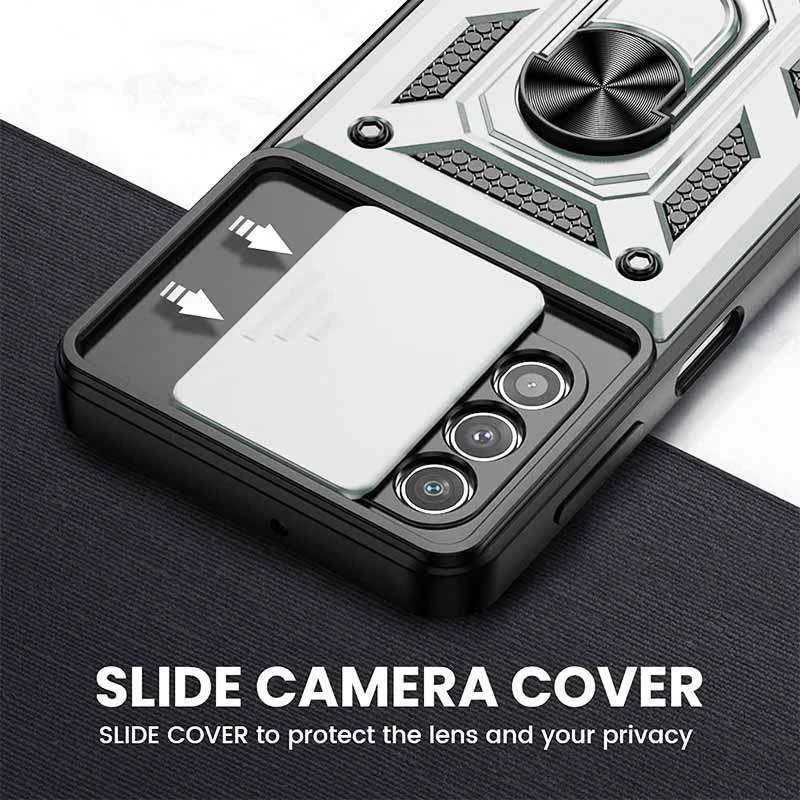 Протиударний чохол Serge Ring з захистом камери на Samsung Galaxy A32 (A325F) 4G – Срібний. Фото 2 з 2