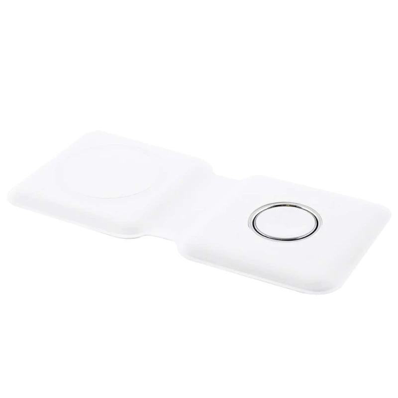 БЗУ Magnetic Charging Dock-Station 2 в 1 (15W) – Белый. Фото 5 из 6