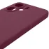 Чохол Silicone Case Lakshmi Premium із закритою камерою для Xiaomi Redmi 13C – Бордовий / Plum. Фото 5 з 6