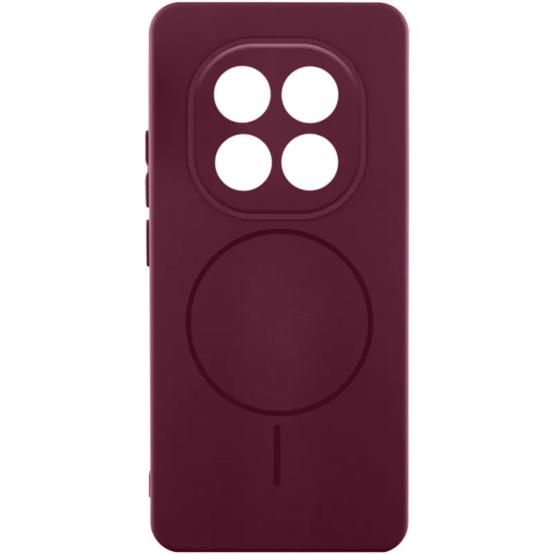 Чохол Silicone Cover Lakshmi Full Camera (AA) with Magnetic Fit для Xiaomi Redmi A7 Pro 4G – Бордовий / Marsala. Фото 1 з 2