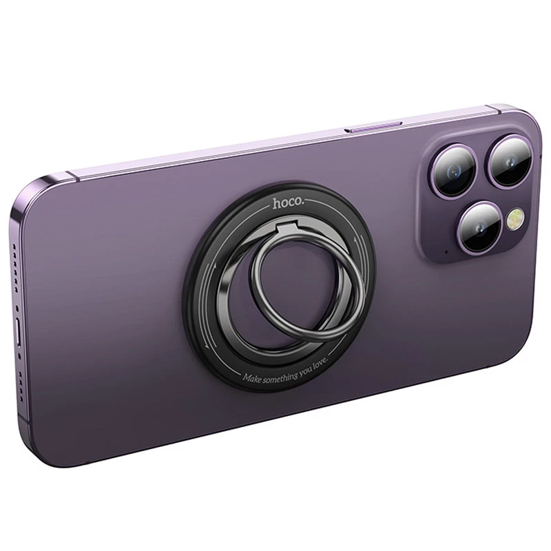 Магнитный держатель для телефона Hoco GH3 Enjoy – Black. Фото 6 из 7