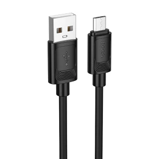 Дата кабель Hoco X122 Benefit USB to MicroUSB 2.4A (1m) фото 1 з 4