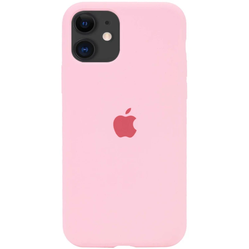 

Чохол Silicone Case з закритим низом на Apple iPhone 11 (6.1") (Рожевий / Light pink)