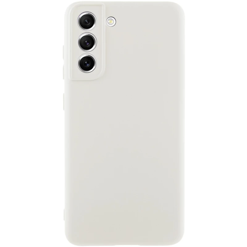 Чохол Silicone Case Lakshmi Plus з закритою камерою на Samsung Galaxy S22 – Білий / White. Фото 1 з 1