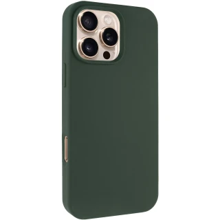 Чехол с закрытым низом Silicone Case для Apple iPhone 16 Pro Max фото 1 из 11