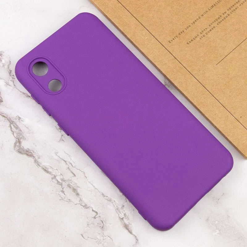 Чохол Silicone Case Lakshmi з закритою камерою на Samsung Galaxy A03 Core – Фіолетовий / Purple. Фото 4 Чохол Silicone Case Lakshmi з закритою камерою на Samsung Galaxy A03 Core – Фіолетовий / Purple. Фото 4 з 4
