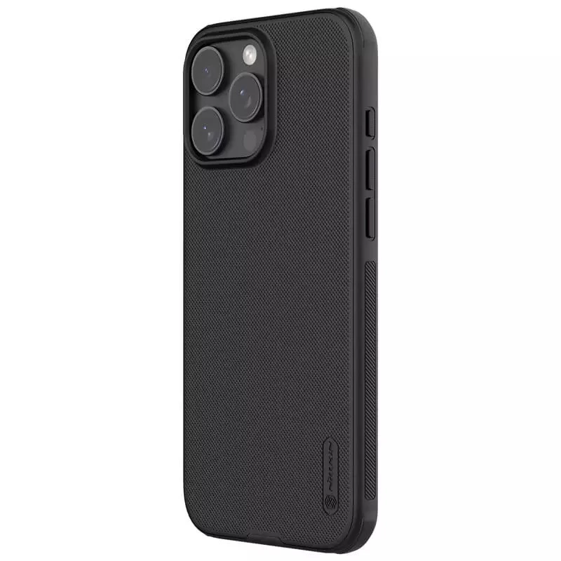Пластикова накладка Nillkin Pro на Apple iPhone 16 Pro – Чорний / Black. Фото 3 з 8