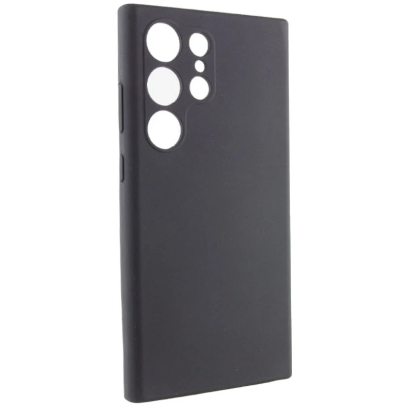 Чехол Silicone Case Lakshmi Premium з закритою камерою на Samsung Galaxy S26 Ultra – Черный / Black. Фото 2 из 7