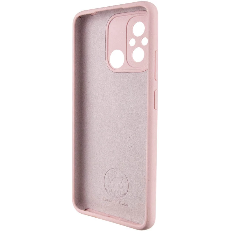 Силіконовий чохол Cover Lakshmi з захистом камери для Xiaomi Redmi 12C / Poco C55 – Рожевий / Pink Sand. Фото 3 з 4
