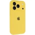 Чохол Silicone Case з захистом камери на Apple iPhone 17 Pro (6.3") – Жовтий / Yellow. Фото 3 з 7