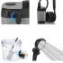 Портативний душ Spopal Pro Water Temp and Battery Level Indicator 6000mAh + bucket 20L (USB-C) – Black. Фото 3 з 4