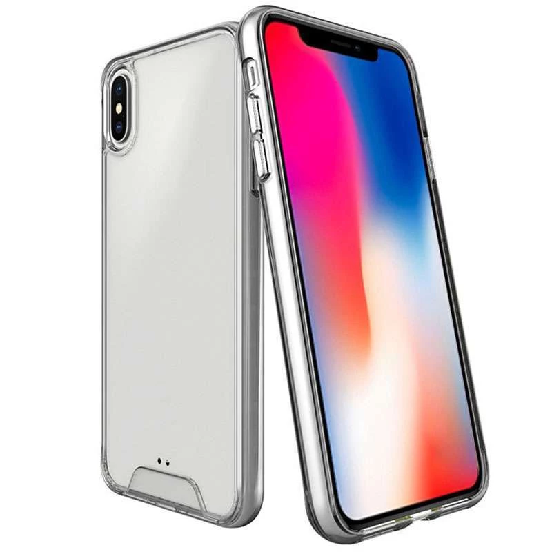 Силиконовый чехол Space Case для Apple iPhone XS Max (6.5") – Прозрачный. Фото 2 из 6