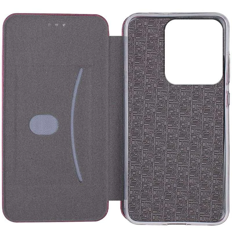 Чохол-книжка класичний на Tecno Spark Go 2023 – Бордовий. Фото 3 з 3