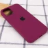 Чохол Silicone Case з закритим низом на Apple iPhone 12 (6.1") – Бордовий / Maroon. Фото 2 з 3