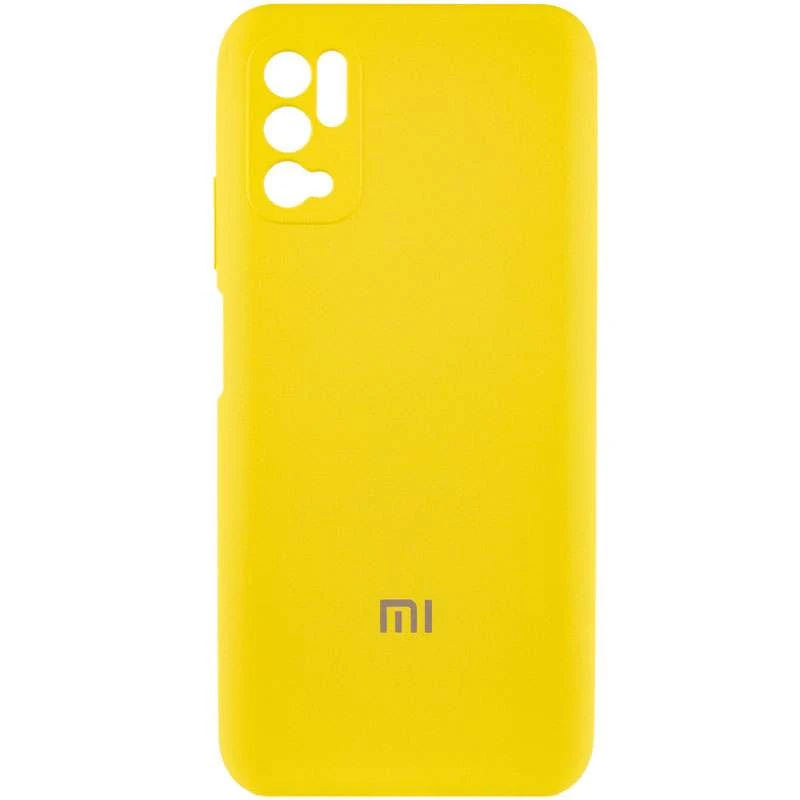 

Чохол Silicone Case з закритим низом та захистом камери на Xiaomi Poco M3 Pro 4G / 5G (Жовтий / Yellow)