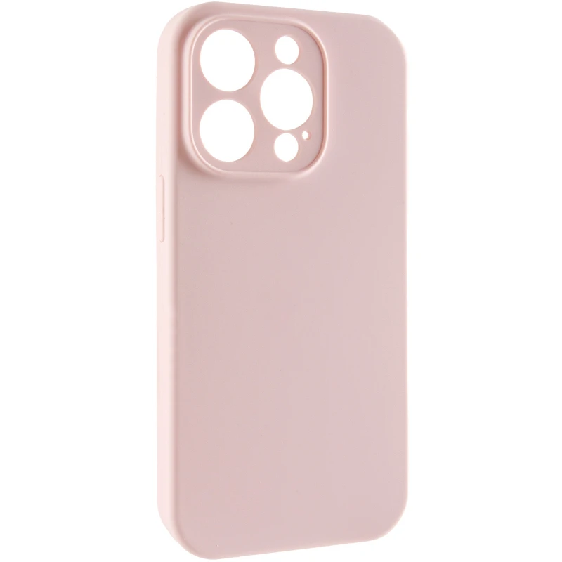 Чохол Silk Full Camera Protective (AA) NO LOGO для Apple iPhone 13 Pro (6.1") – Рожевий / Chalk Pink. Фото 2 з 10