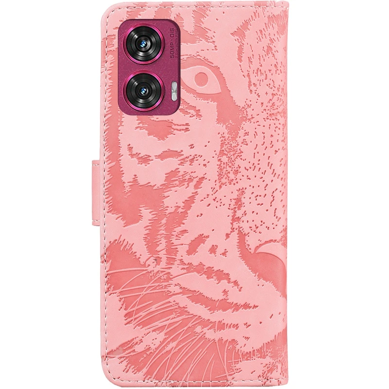 Кожаный чехол-книжка Tiger для Samsung Galaxy A37 5G – Pink. Фото 2 из 5