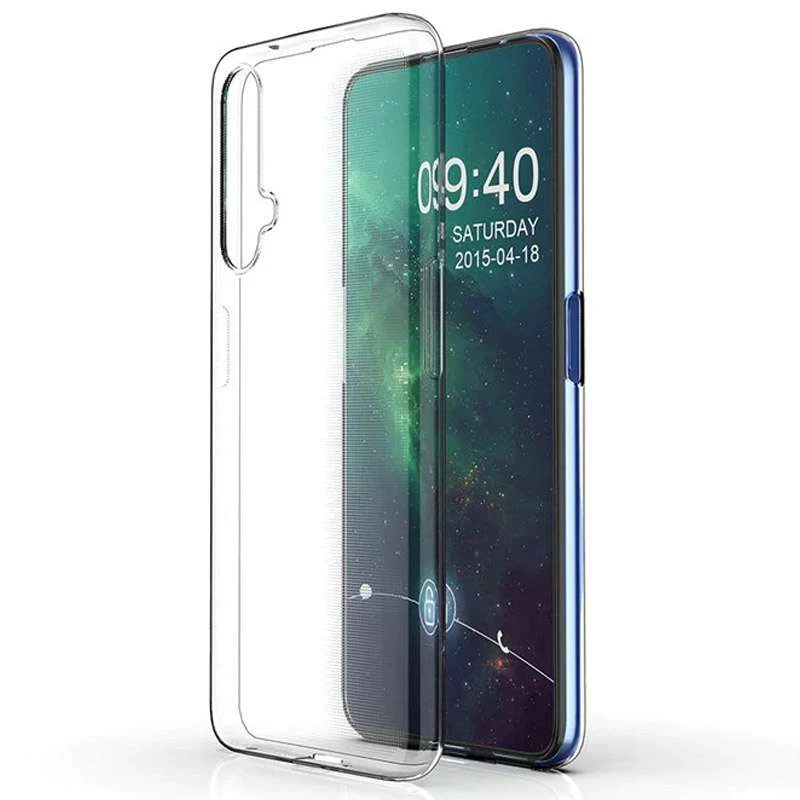 

Ультратонкий силіконовий чохол 1мм на Realme X50 Pro (Безбарвний (прозорий))