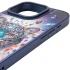 Чехол TPU+PC Crystal Hunt with MagSafe для Apple iPhone 16 Pro – Blue. Фото 7 из 8