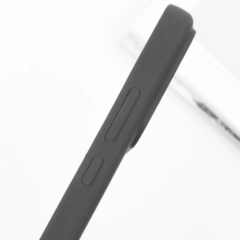 Чехол Silicone Case Lakshmi Premium на Xiaomi Poco X6 – Черный / Black. Фото 10 из 11