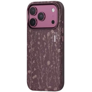Чохол TPU+PC OneGif by Puloka Aesthetic для Apple iPhone 18 Pro Max — Dark Cherry