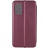 Чохол-книжка класичний на Xiaomi Poco M5 – Бордовий. Фото 2 з 5