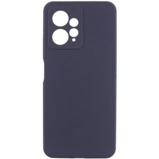 Чохол Silicone Case Lakshmi Premium із закритою камерою для Xiaomi Redmi Note 12 4G — Темно-синій / Midnight blue