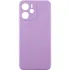 Цветной силиконовый чехол с защитой камеры для Xiaomi Redmi Note 14 4G (Europe version) – Сиреневый / Dasheen. Фото 1 из 1
