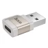 Перехідник Hoco UA31D OTG USB male to Type-C female USB2.0 – Gray. Фото 3 з 5