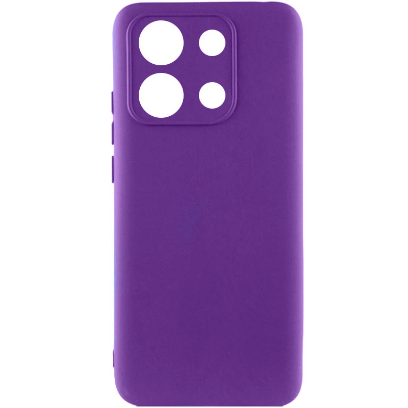 Чохол Silicone Cover Ummi Lakshmi Full Camera (AA) для Xiaomi Redmi Note 14S – Фіолетовий / Purple. Фото 1 з 1