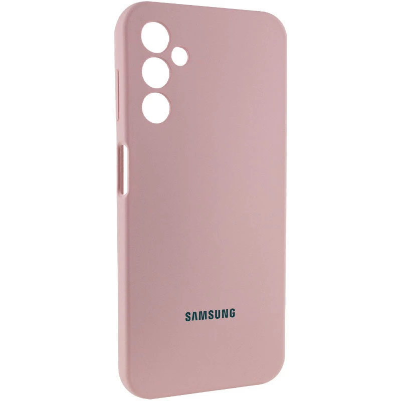 Чехол Silicone Case Lakshmi Premium L с закрытой камерой для Samsung Galaxy A24 4G – Розовый / Pink Sand. Фото 2 из 7
