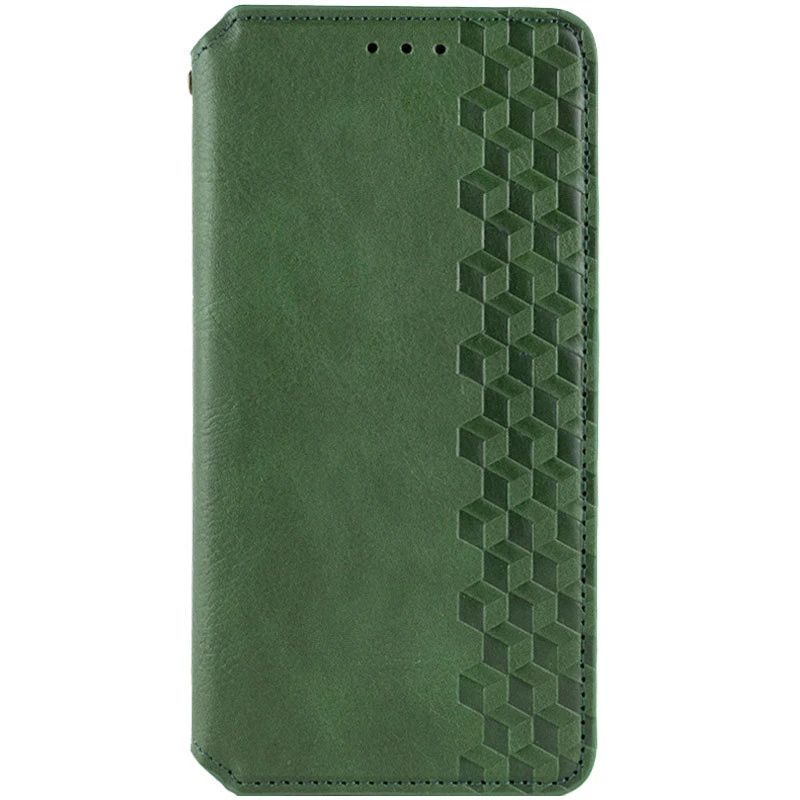 Чохол книжка GETMAN Cubic для Xiaomi Redmi 14C / Poco C75 – Зелений. Фото 2 з 14