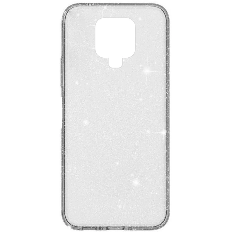 Блискучий силіконовий чохол на Xiaomi Redmi Note 9s / Note 9 Pro / Note 9 Pro Max – Clear. Фото 1 з 2