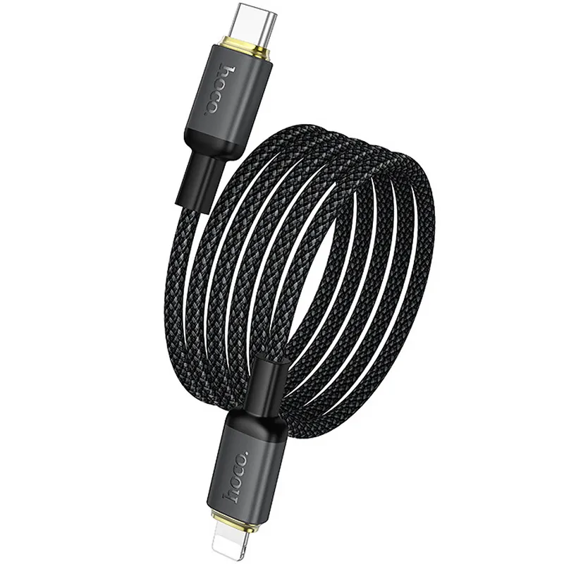 Дата кабель Hoco X128 Benefit Type-C to Lightning 30W (1m) – Black. Фото 5 из 5